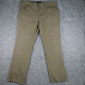 Columbia Pants Mens 36x32 Green Flex Roc Fleece Lined Active Fit Outdoor